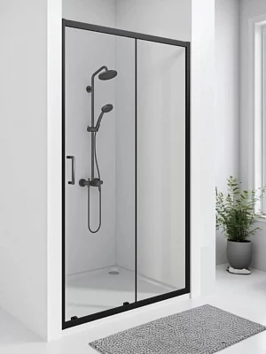 Душевая дверь Bas Cube WTW-110-C-B стекло 5 мм 110