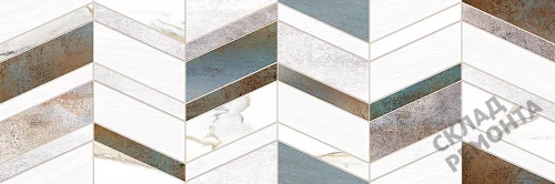 Фото Плитка настенная Alma Ceramica Оксид TWU12OXD17R многоцветный 246*740 – купить в Новосибирске: цена, описание, фото. Интернет-магазин 4