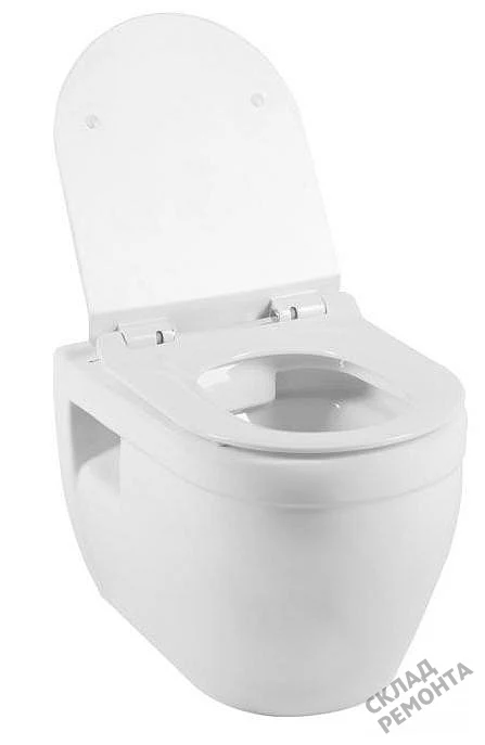 Фото Унитаз подвесной Aquanet Glide-W (210772) безободковый купить в Новосибирске: цена, описание, фото. Интернет-магазин 4