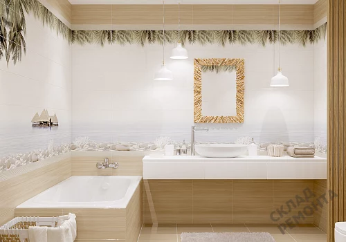 Фото Вставка Alma Ceramica Дель Мар DWU09DLM624 камни с кораллом коричневый 249*500 – купить в Новосибирске: цена, описание, фото. Интернет-магазин 4