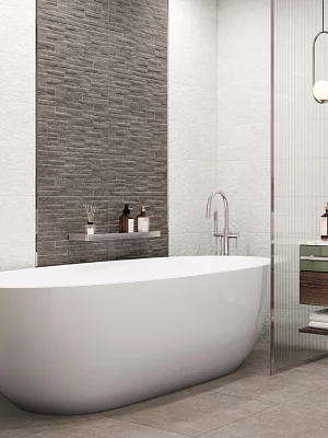 Плитка настенная Alma Ceramica Дискавер TWU2550DCV24 серый 249*500