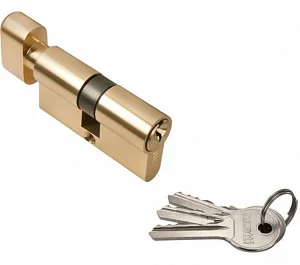 Ключевой цилиндр Morelli HS 60CK PG золото
