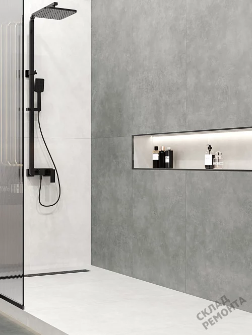 Фото Керамогранит матовый Alma Ceramica Мурал GFU60120MUR70R серый 1200*600*8,5 – купить в Новосибирске: цена, описание, фото. Интернет-магазин 1