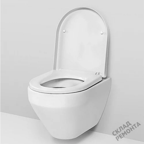 Фото Унитаз подвесной Am.Pm Spirit V2.0 C701700WH безободковый купить в Новосибирске: цена, описание, фото. Интернет-магазин 2
