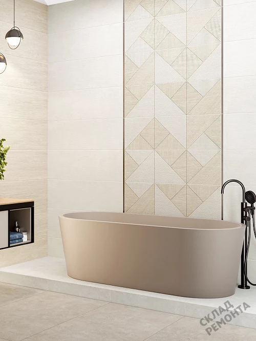 Фото Плитка настенная Alma Ceramica Патио TWU3090PAT07R светло-бежевый 300*900 – купить в Новосибирске: цена, описание, фото. Интернет-магазин 1