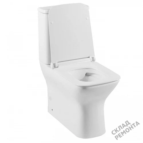 Фото Унитаз напольный Aquanet Cube-C 210759 безободковый купить в Новосибирске: цена, описание, фото. Интернет-магазин 2