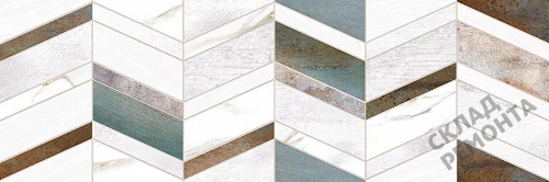 Фото Плитка настенная Alma Ceramica Оксид TWU12OXD17R многоцветный 246*740 – купить в Новосибирске: цена, описание, фото. Интернет-магазин 3