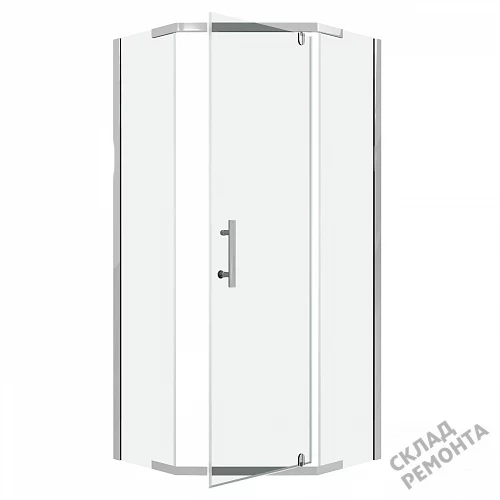 Фото Душевое ограждение Niagara Eco NG-1010-14D стекло 4 мм 100*100 купить в Новосибирске: цена, описание, фото. Интернет-магазин 4