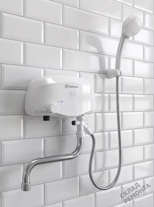 Фото Водонагреватель проточный Thermex Arion 3500 combi – купить в Новосибирске: цена, описание, фото. Интернет-магазин 1