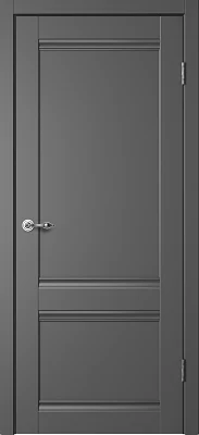 Дверь FlyDoors Классик С01 эмалит графит, эмалит, без стекла