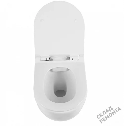 Фото Унитаз подвесной Aquanet Glide-W (210772) безободковый купить в Новосибирске: цена, описание, фото. Интернет-магазин 5