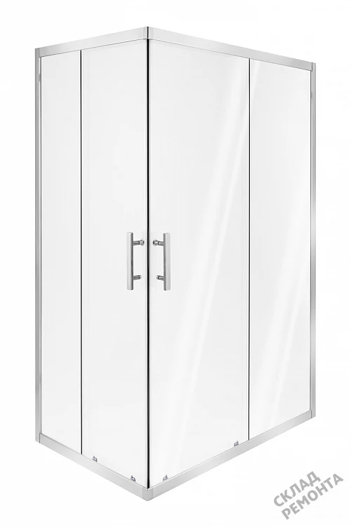 Фото Душевой уголок LUXMARE LXM02-120-CH стекло 6 мм 120*80 купить в Новосибирске: цена, описание, фото. Интернет-магазин 9