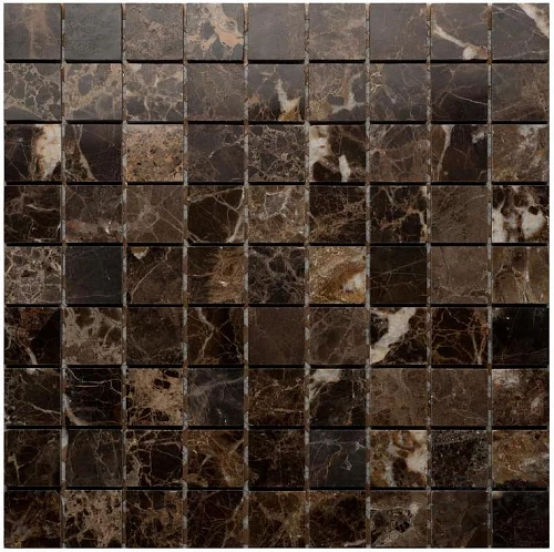 Фото Мозаика Orro Эмперадор темный полированный 30 30,5*30,5 – купить в Новосибирске: цена, описание, фото. Интернет-магазин 1