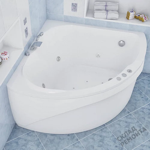 Фото Ванна акриловая Aquanet Fregate 120*120  купить в Новосибирске: цена, описание, фото. Интернет-магазин 6