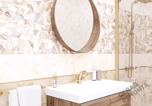 Фото Бордюр Alma Ceramica Метал BWM51MET808 золотой 12*500 – купить в Новосибирске: цена, описание, фото. Интернет-магазин 3