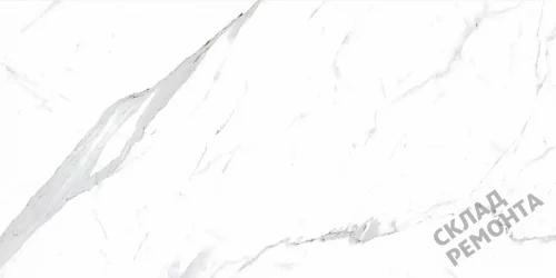 Фото Керамогранит матовый Steppe Ceramics Statuario White белый 600*1200*10 – купить в Новосибирске: цена, описание, фото. Интернет-магазин 2