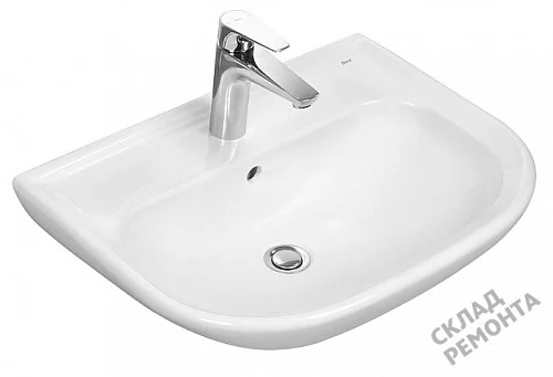 Фото Раковина универсальная Roca Access ZRU9307608, 50 см купить в Новосибирске: цена, описание, фото. Интернет-магазин 4