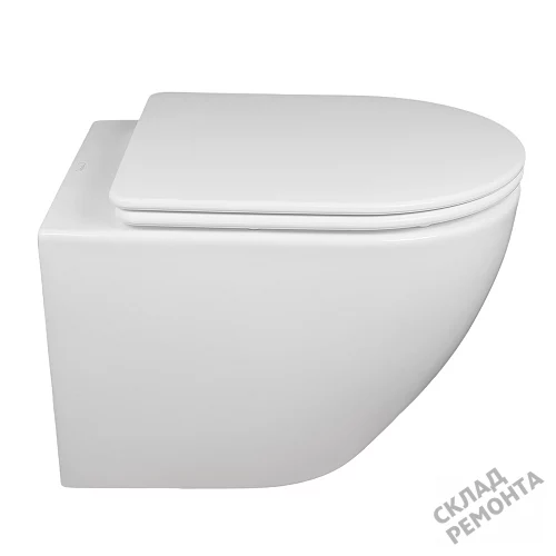 Фото Унитаз подвесной Calypso CS46UQ-OKS ультратихий смыв купить в Новосибирске: цена, описание, фото. Интернет-магазин 2