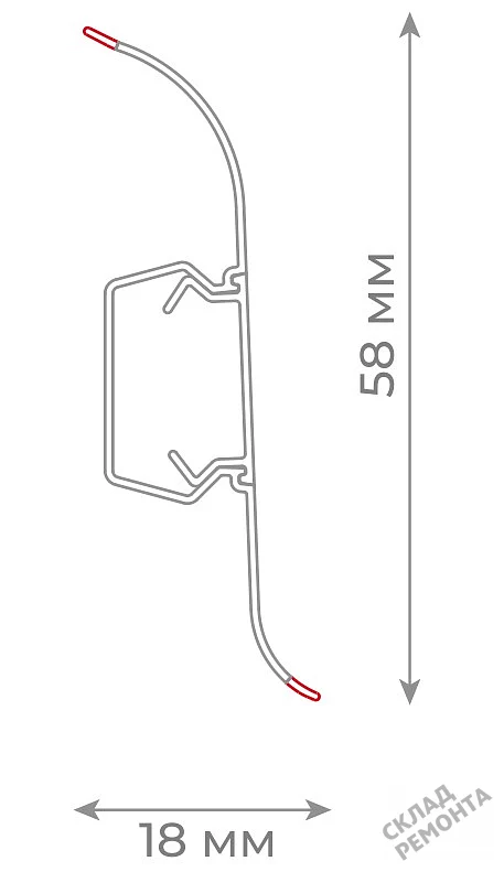 Фото Плинтус ПВХ Royce 2207 дуб степной – купить в Новосибирске: цена, описание, фото. Интернет-магазин 3