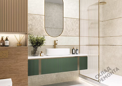 Фото Плитка настенная Alma Ceramica Гарден TWU3090GAR04R светло-бежевый 300*900 – купить в Новосибирске: цена, описание, фото. Интернет-магазин 4