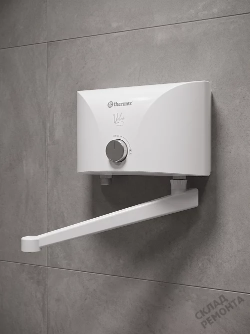 Фото Водонагреватель проточный Thermex Vetro 5500 tap – купить в Новосибирске: цена, описание, фото. Интернет-магазин 1