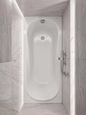 Ванна акриловая Roca Uno ZRU9302870 170*75 
