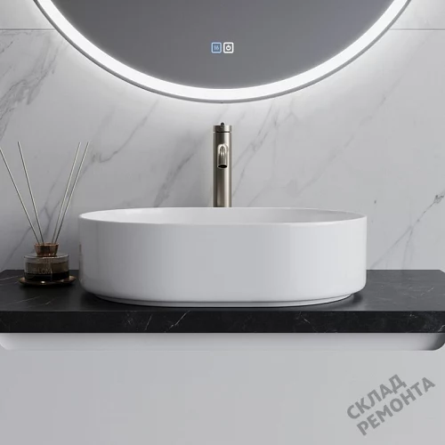 Фото Раковина накладная BelBagno BB1483, 50 см купить в Новосибирске: цена, описание, фото. Интернет-магазин 2