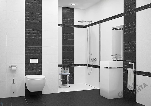 Фото Вставка Azori Дефиле Неро геометрия 201*405 – купить в Новосибирске: цена, описание, фото. Интернет-магазин 3